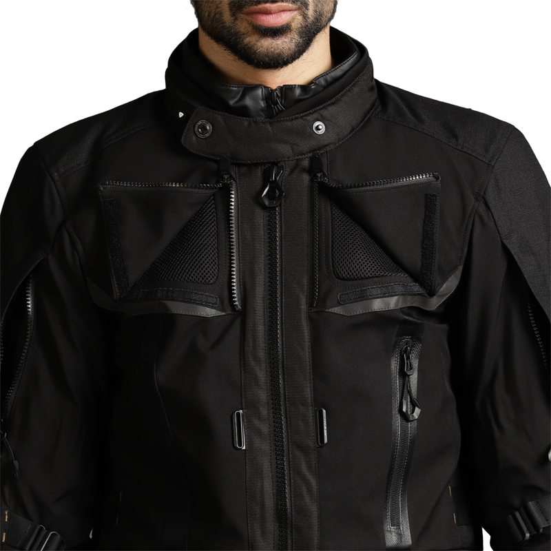 남성 DARCHA 프로 블랙 라이딩 재킷-2